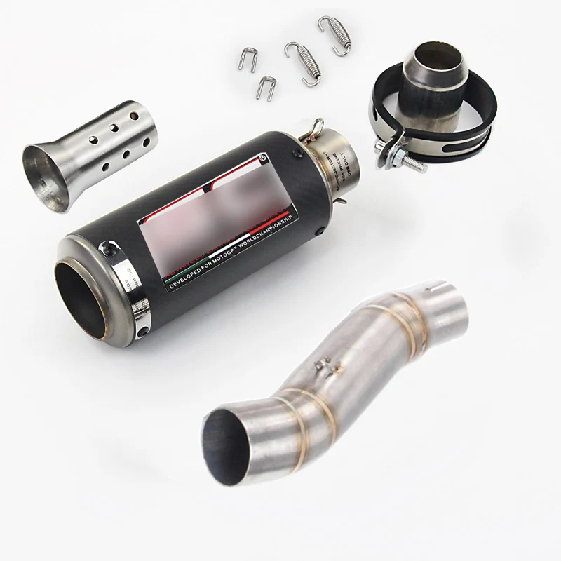 

For Honda CBR300 CB300R CBR500 CB500R Motorcycle Stainless Steel Middle link Tubes System With Exhaust Muffler Pipe DB Killer