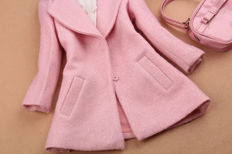 Зимние пальто и куртка для девочек г. детская одежда для детей шерстяное пальто для девочек шерстяная одежда из кашемира для девочек От 2 до 16 лет