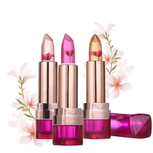 Hot sale Temperature Change Moisturizer Bright Super Flower Lipstick Magic Color Nutritious LipBalm Lip Care Cosmetic