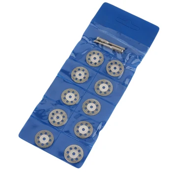 

20mm /22mm/25mm Circular Saw Blades Cutting Wheel Discs Mandrel Cutoff Cutter Power Tools 12Pcs Rotary Tool