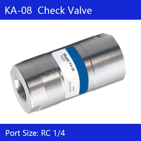 

free shipping 1pcs on Return KA-08 Port 1/4" One Way KA Series Pneumatic Check Valve