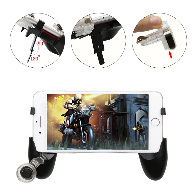 Pubg Trigger For Game Gamepad For Mobile Phone Game Controller l1R1 Shooter Trigger Fire Button For IPhone For Knives Out