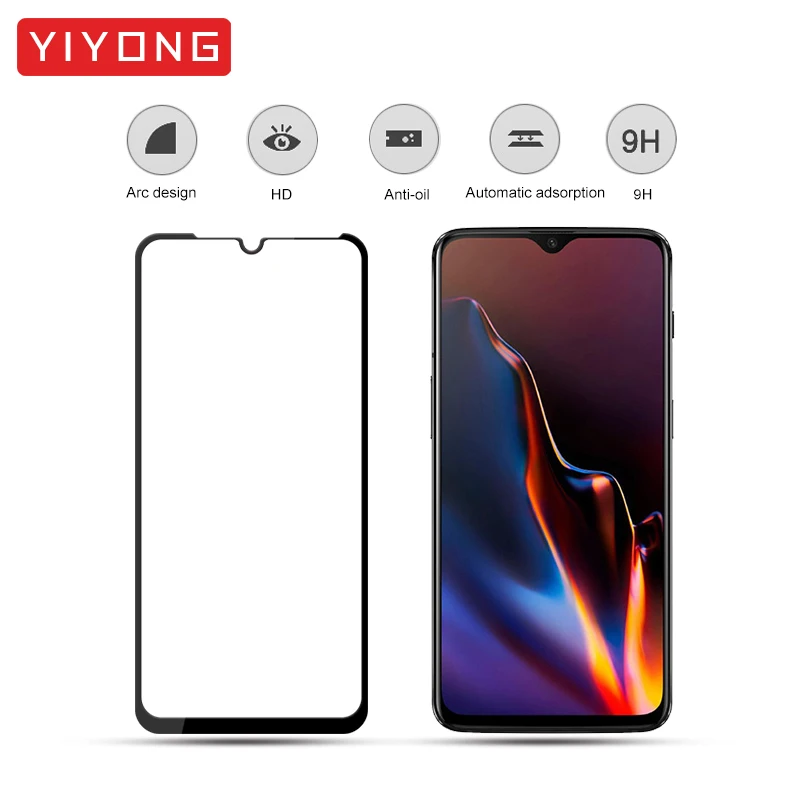YIYONG 5D полное покрытие стекло для Onelus 6 6T закаленное Oneplus 5 5T защита экрана OnePlus One Plus