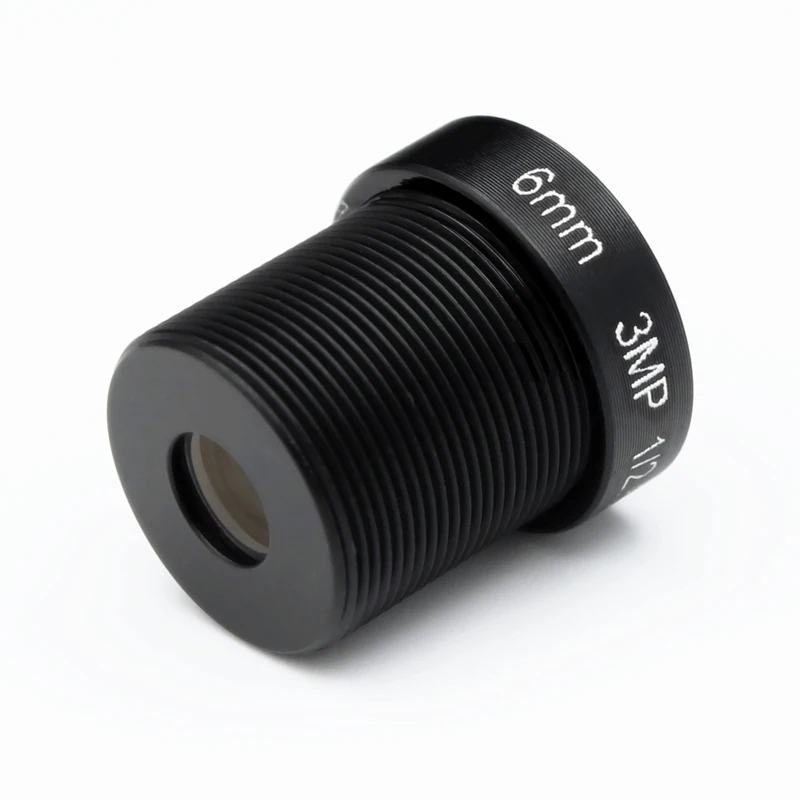 1/2.7" Hd 3mp 6mm Fixed Iris M12*0.5 Mtv Ir Board Cctv Lens For