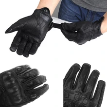 Knight Protective Gear Biker Carbon Fiber Bike Motorcycle Motorbike moto Breathable Mesh Fabric Racing Cycling Gloves