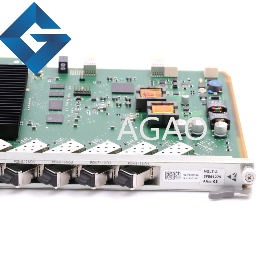 Оригинальный Новый NGLT A для Alcatel Lucent Bell GPON OLT 7360 Оптическая сеть 8 портов Gpon
