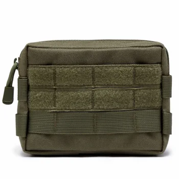 Outdoor Military Molle Utility EDC Tool Waist Pack Tactical Medical First Aid Pouch Phone Holder Case 6