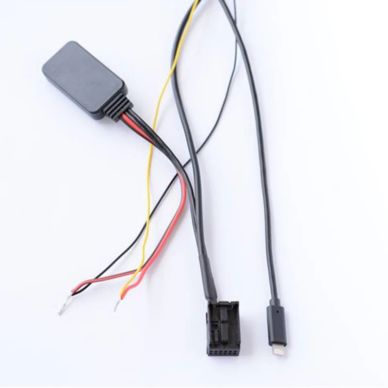 

Biurlink Bluetooth Module AUX Cable Adapter Audio 12Pin Rear Port For BMW X5 X3 Z4 E83 E85 E86 E39 E53 for iPhone 7 8 X