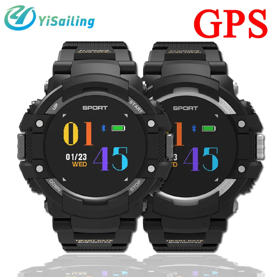 F7 GPS смарт браслет часы Спорт на открытом воздухе Смарт цветной экран компас