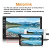 Autorradio 2 Din Mirror Link de 7 pulgadas compatible con Bluetooth, estéreo, FM, TF, USB, Universal, reproductor MP5, MP4, pantalla táctil HD ► Foto 3/6