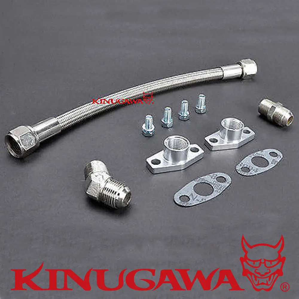 Kinugawa Turbo слив масла комплект шлангов 50 см 8AN для IHI RHF5 RHF5H RHF55