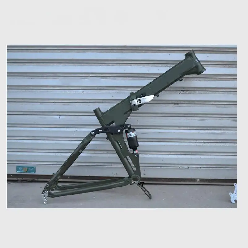 Flash Deal Kaloss  DIY colors   26*17 inch Bicycle Folding  frame  Bike accessories ,aluminum alloy  frame , MTB  frame 2