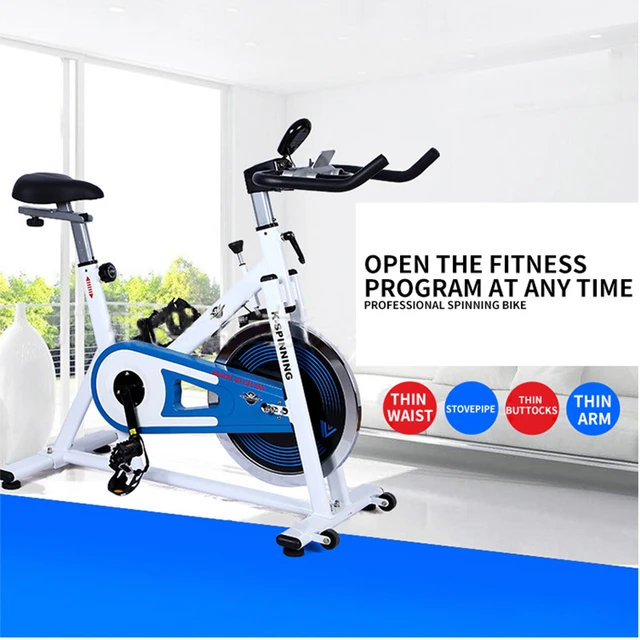 Egzersiz bisikleti ev şok emme ultra sessiz iplik bisiklet kapalı bisiklet  bisikletleri aerobik egzersiz spor salonu fitness ekipmanları - AliExpress