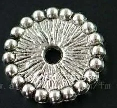 

100Pcs Tibetan Silver Daisy Spacer Bead 12mm s1020