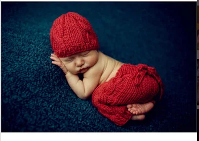 newborn red hat