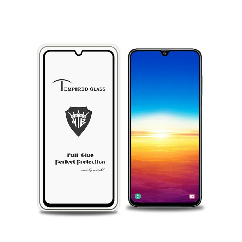 

9H Full Glue Cover Tempered Glass Screen Protector for Samsung Galaxy A70 A40 A30 A50 for Samsung Galaxy A20e A20 A10 Glass Film