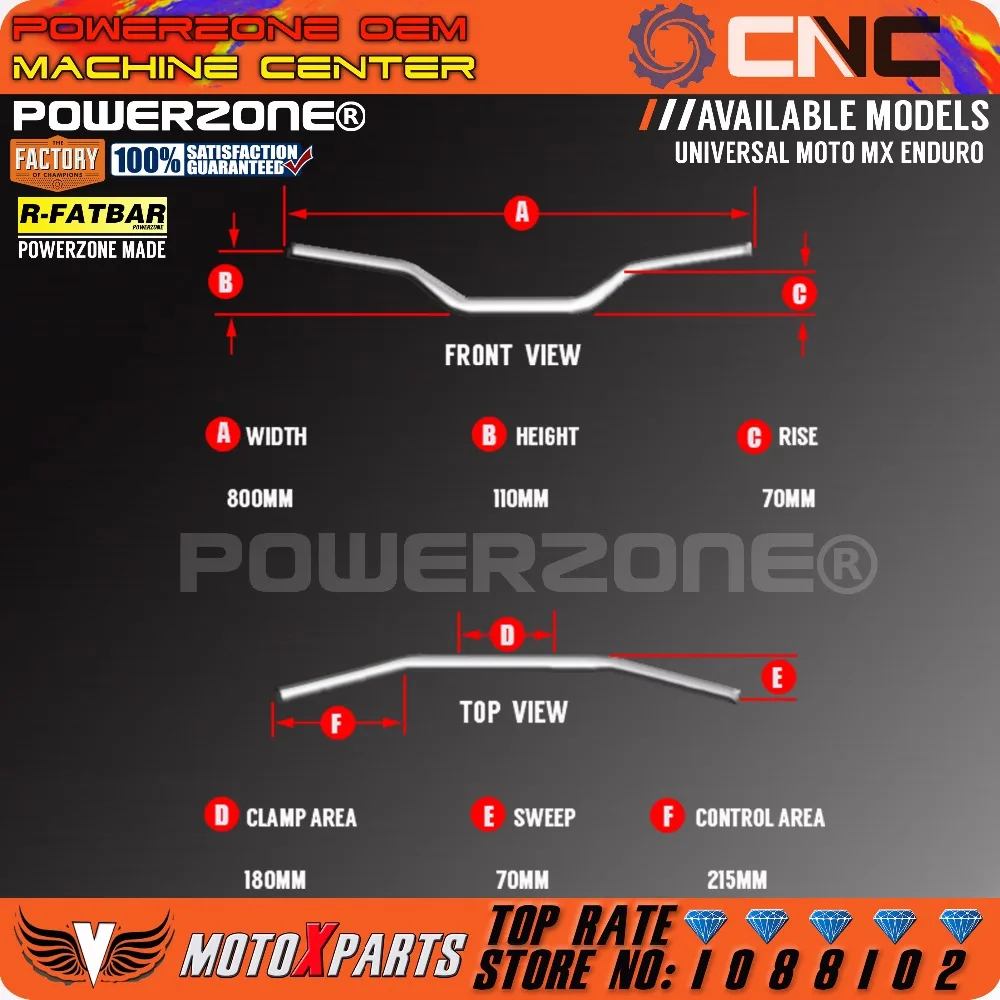 Skup Czarny Renthal 1 1 8 \