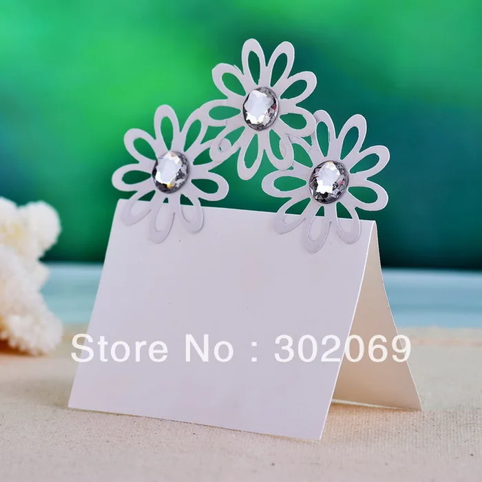 Wedding Party Decoration Paper Place Card Holder Table Card Holder For
