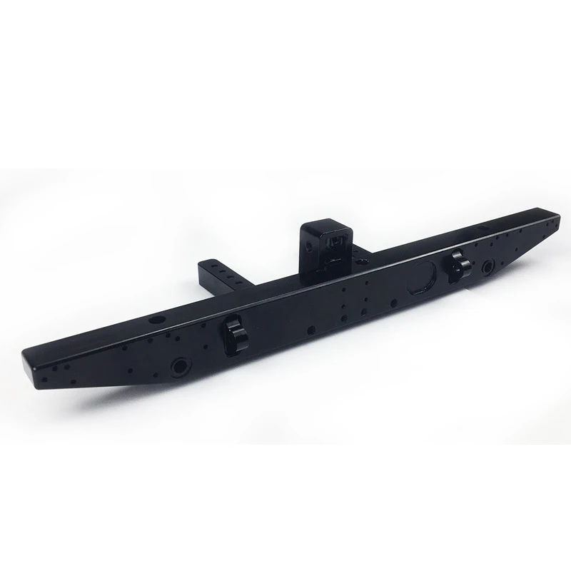 

Vehicles Bumper Frame Set Toys Metal Black Bar Tube Accessories Front For Traxxas TRX-4 rC Practical