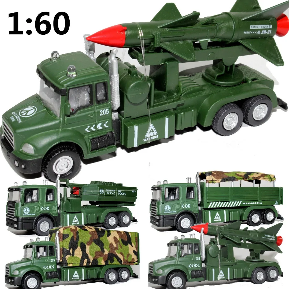 

1:60 alloy tank, high simulation model of military missile vehicle ,Sound and light back to the force . free shipping