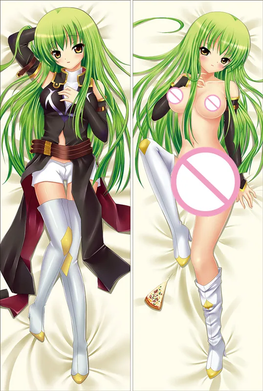 MMF Code Geass: Lelouch of the Rebel sexy c.c. C. наволочка аниме Kodo Giasu: Hangyaku no Rurushu Dakimakura | Дом и сад