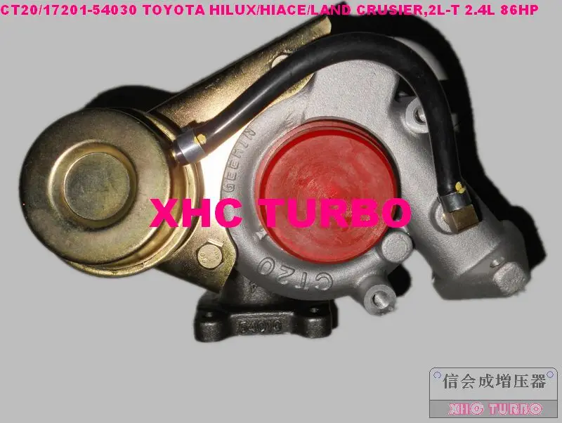 CT20 17201 54030 Turbo Турбокомпрессоры для Toyota Hiace Hilux Landcruiser, 2l-t 2.4l 86hp