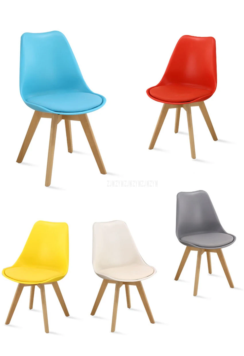 Современный дизайн обеденный стул с твердой древесины бука ноги Досуг кофе Досуг стул для приемной/дома гостиная/отель