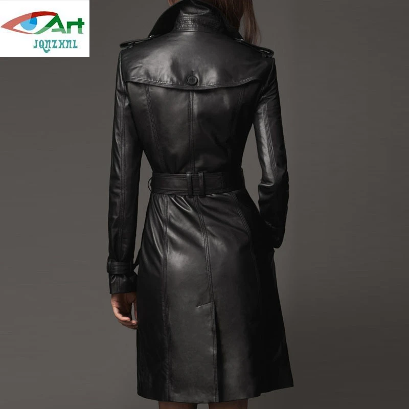 Pardessus Double Automne Breasted Slim Taille Vestes Cuir La Plus Turn E547 Veste Pu Femmes En Hiver Black Nouveau 2018 Jqnzhnl Manteaux Col Down EZawq60n
