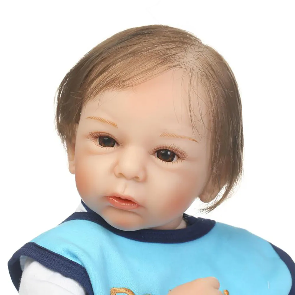 

Truly Real Lifelike Reborn Baby Doll 20 Inch Soft Silicone Vinyl Newborn Babies Brinquedo do Bebe Kids Birthday Christmas Gift