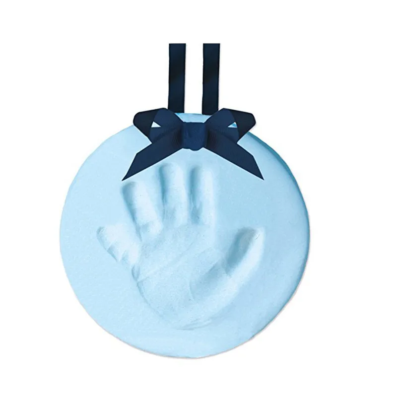 Baby Care рук след подушечка сушки мягкая глина отпечаток руки ребенка след отпечаток литья родитель-ребенок рука Fingerprint100g