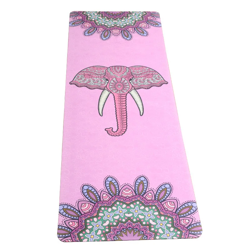 

Manufacturers selling non-toxic high slip rubber pad suede Natural Rubber Yoga Mat multi pattern choice