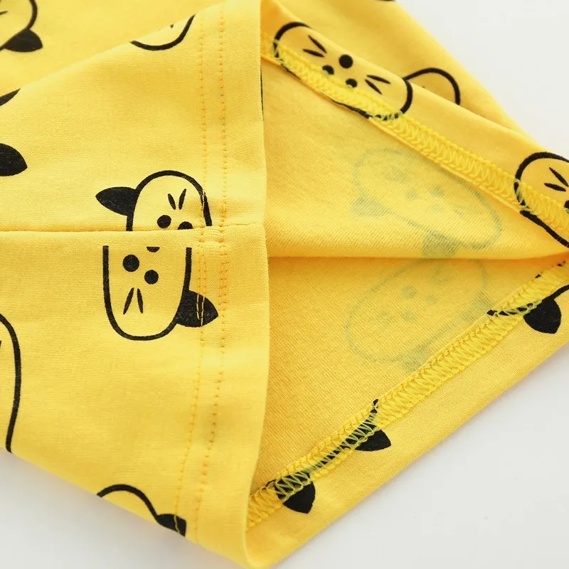 COOTELILI Kids Thermal Underwear Cartoon Cotton Thick Boys Pyjamas Girls Sets For Winter Children Long Johns Warm Suits 90-130cm (8)