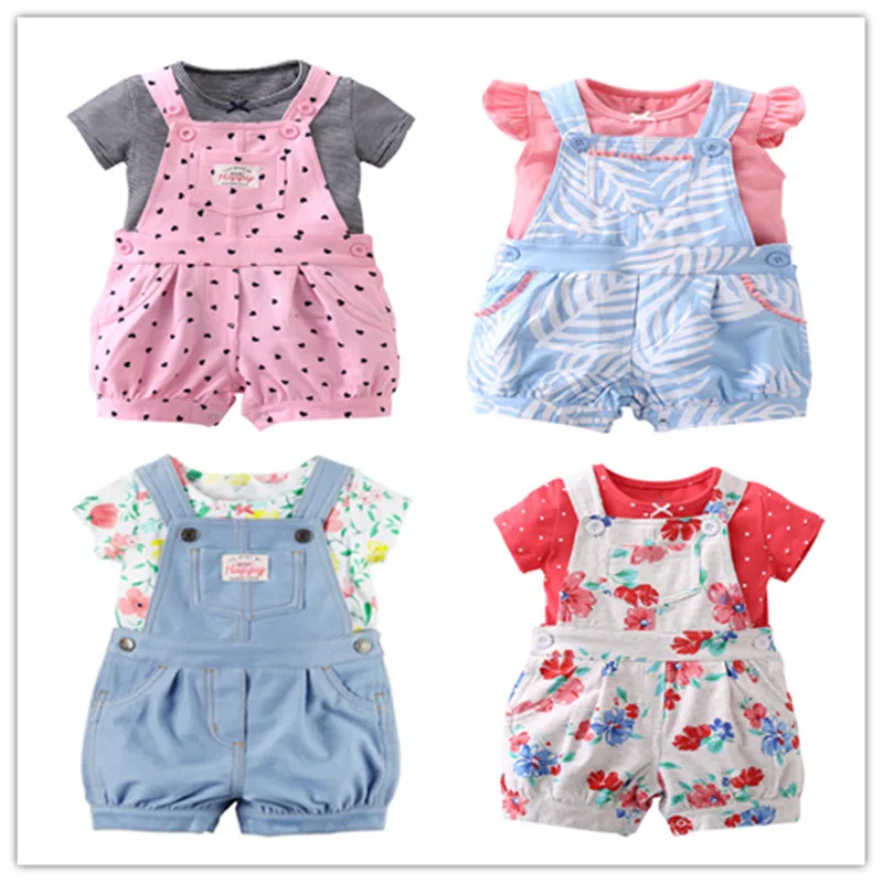 Bebes/новые комплекты одежды для маленьких девочек летние шорты новорожденных