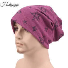 Hatcyggo Повседневная Звезда крутые черепа теплая шапка черные зимние шапки бини для мужчин женщин вязанные шапки, шляпы Череп зимний подарок