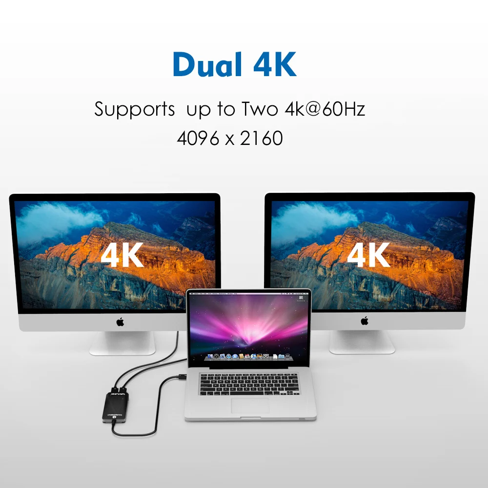 Thunderbolt 3 адаптер двойной HDMI дисплей адаптер сплиттер Тип C usb C концентратор 40 Гбит/с 4K Дисплей порт HDMI 1080P видео сплиттер концентратор