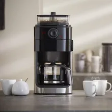 Полностью автоматическая домашняя кофемашина в американском стиле, используемая для приготовления кофе, коммерческая многофункциональная капельная Кофеварка