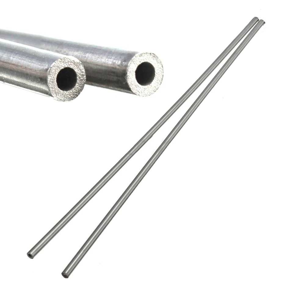 5pcs OD 10mm ID 6mm Length 200mm 304 Stainless Steel Metal Tubing