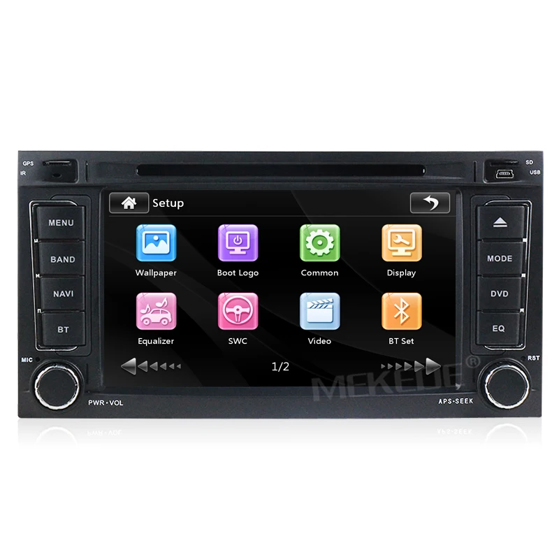 Clearance Capacitive screen New UI car radio DVD 2din for Volks wa gen VW Touareg T5 Transporter Multivan 2004-2011 3G Stereo system 8