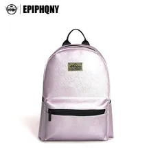 Epiphqny известный бренд модные женские туфли рюкзак искусственная кожа backbag крест печати дорожная сумка Обувь для девочек школа packbag Малый