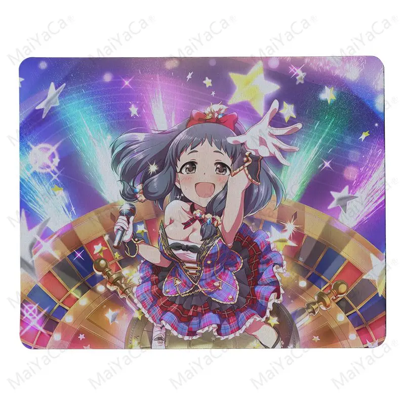 MaiYaCa высокое качество Idol Master индивидуальные Мышь колодки ноутбук аниме Мышь коврик компьютер Notbook Мышь игровой коврик Мышь pad