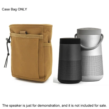 

Outdoor Waterproof Nylon Portable Bag Pouch Waist Pack Case for Bose Soundlink Revolve+/Revolve Speaker Accessories