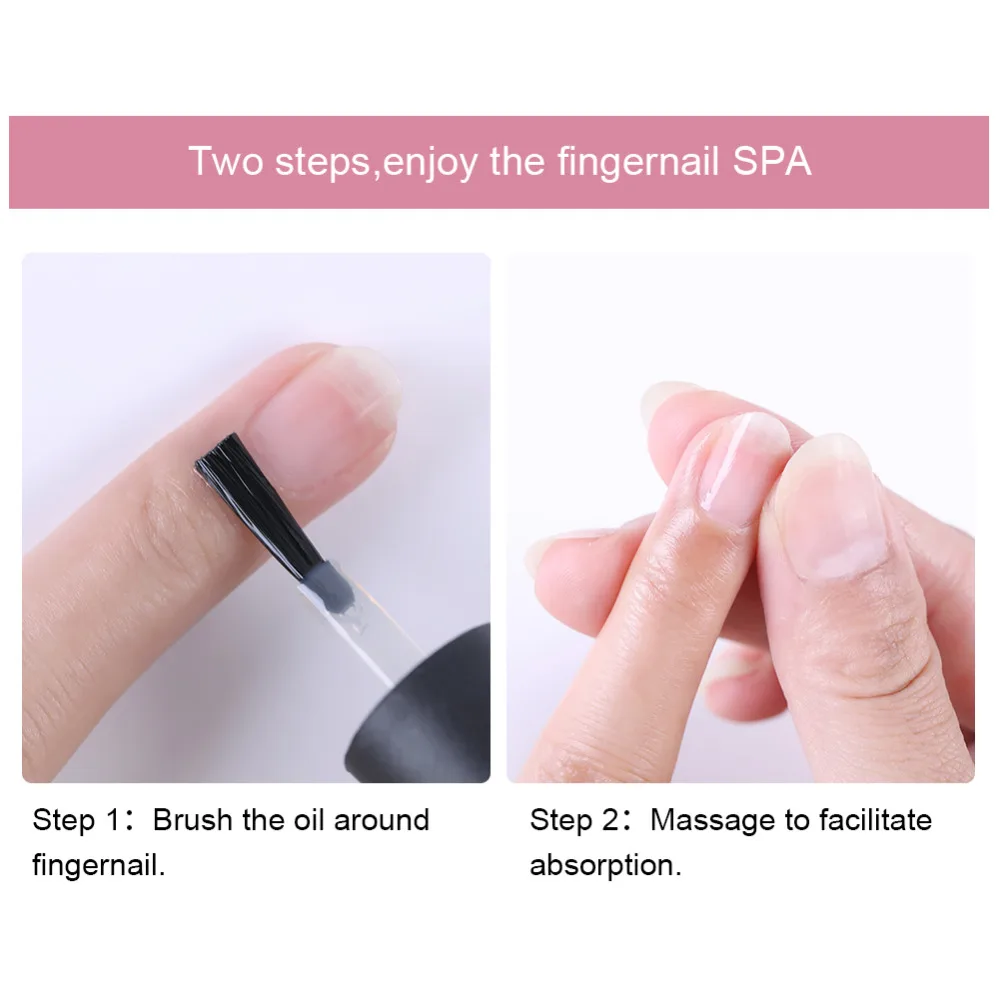 UR SUGAR Nail Cuticle Oil Transparent Revitalizer Nutrition Cuticle Oil Flower Flavor Nail Care Nail Treatment Tools Manicure