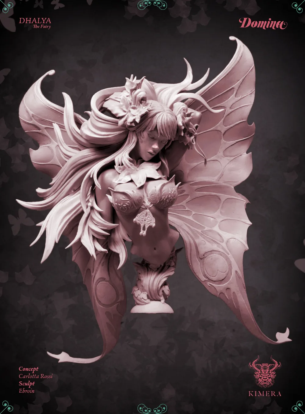 

[Loong Way Miniatures] Kimera Models DHALYA THE FAIRY Bust Resin Miniature