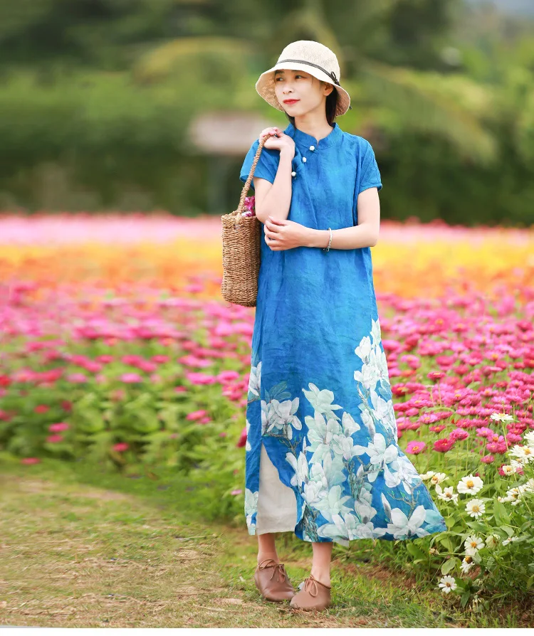 1933 linen dress (1)