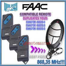 Aftermarket FAAC TM 868DS-1, TM 868DS-2, TM 868DS-3 замена пульта дистанционного управления 868 МГц