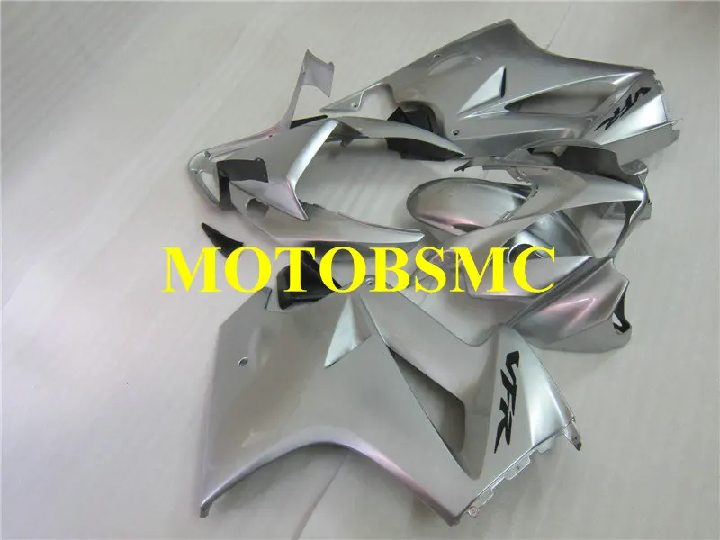 Обтекатель мотоцикла комплект для HONDA VFR800 02 03 04 05 06 VFR 800 2002 2004 2005 2006 ABS Топ Sivler