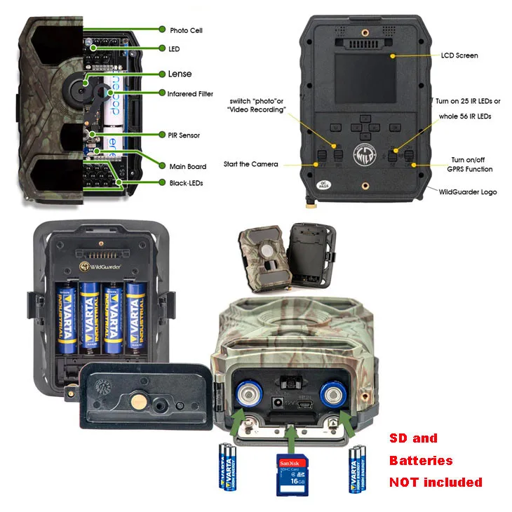 3.0CG 3g Trail camera s SMTP/SMS/MMS/GPRS Камера для разведения дикой природы 3g охотничья камера с управлением приложением 3g Лесная Камера s