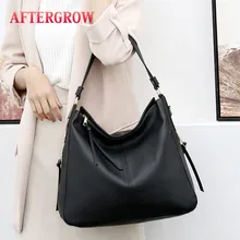 Large Hobos Bag Women Soft PU Leather Totes Bag Female Good Quality Handbag For Ladies Cross Body Shoulder Bag grand sac a main