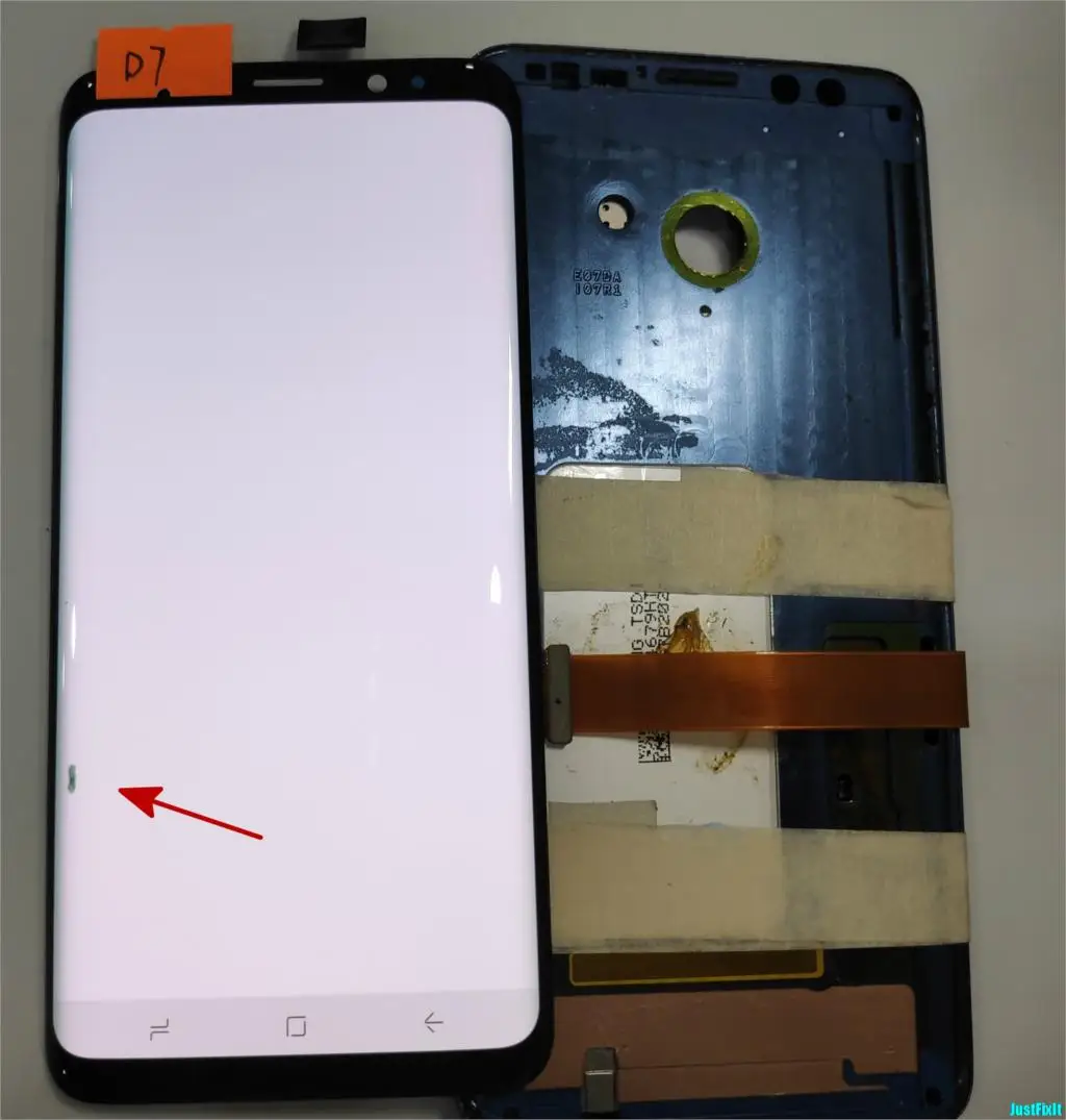 

NO.D7 For Samsung Galaxy S9 G960 G960f Defect Lcd Display Touch Screen Digitizer Original 5.8'' Original Super AMOLED Screen