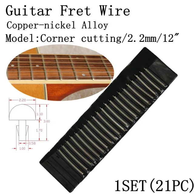 Buy 21pcs Fingerboard Frets Fret Wire For Acoustic